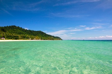 Fototapeta premium The paradise island in trang province , thailand