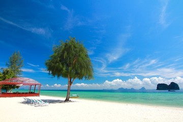Plakat The paradise island in trang province , thailand