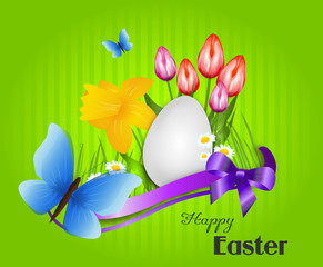 Easter background decoration