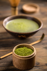 Matcha tea powder