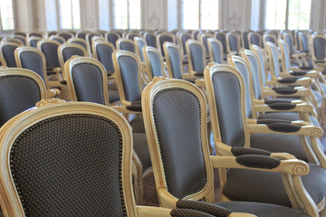 Chairs in the hall
