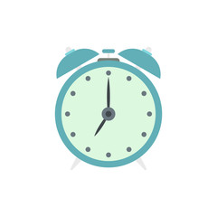 Alarm clock flat icon