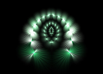 abstract fractal background 