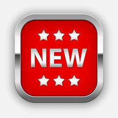 New plate in silver frame