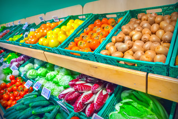 Fruits and vegetables