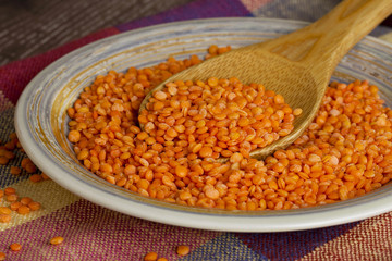 handful of red lentils