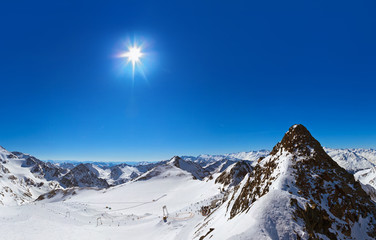 Mountains ski resort - Innsbruck Austria