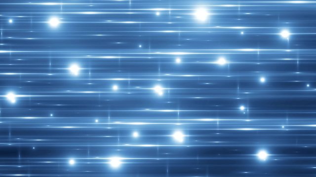 Floodlights blue disco background. Abstract motion background, shining lights, energy waves.