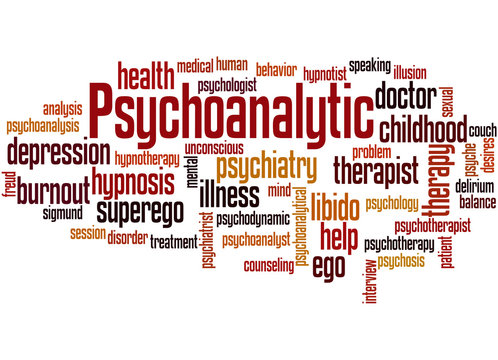 Psychoanalytic, word cloud concept 4