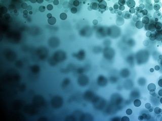 Dark bokeh background