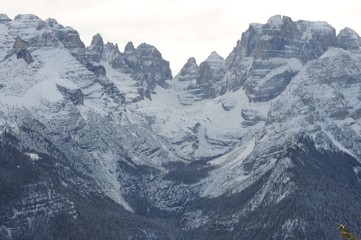 Fototapeta na wymiar Dolomiti del Brenta