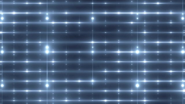 Floodlights blue disco background. Abstract motion background, shining lights, energy waves.