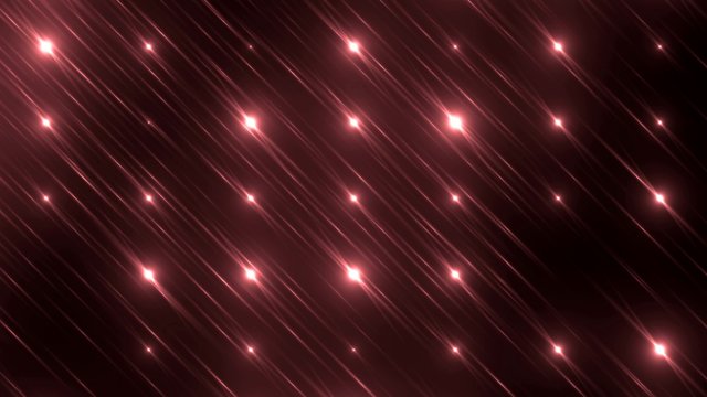 Floodlights Red disco background. Abstract motion background, shining lights, energy waves.
