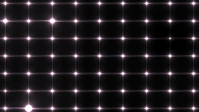 Floodlights violet disco background. Abstract motion background, shining lights, energy waves.