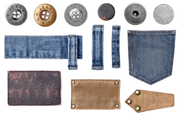 jeans parts