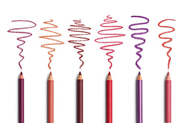 Fototapeta na wymiar eyeliner pencil make up beauty cosmetics