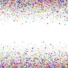Confetti  vector background