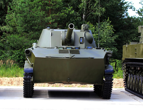 120 mm  airborne self-propelled gun