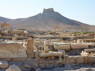 パルミラ遺跡　アラブ砦