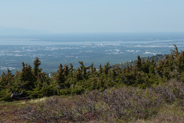View over Anchorage