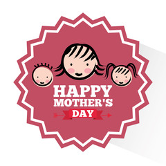 happy mothers day design 