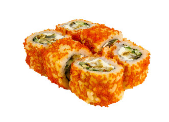  japanese roll isolated