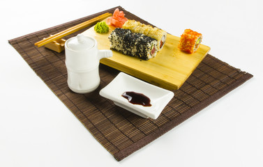 still life - set the rolls on a board