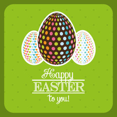 happy easter design 