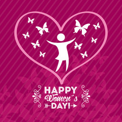 happy womens day design 
