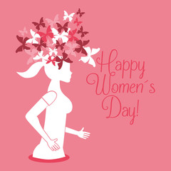 happy womens day design 