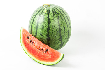 water melon on white background