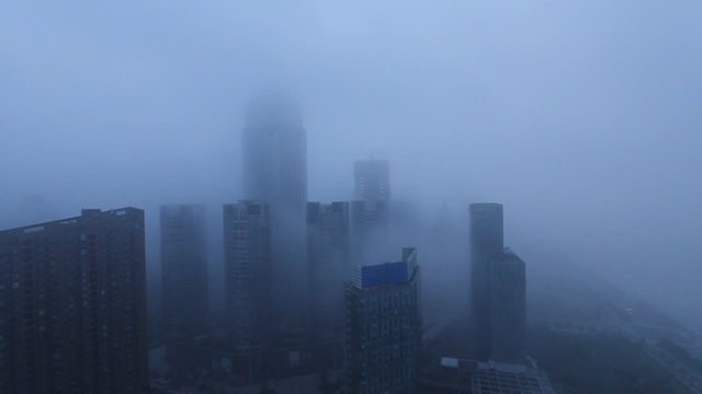 Fog city, foggy