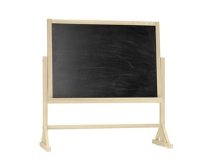 Obraz premium blackboard, chalkboard isolated on white