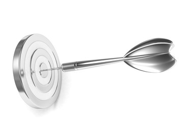 arrow darts in target