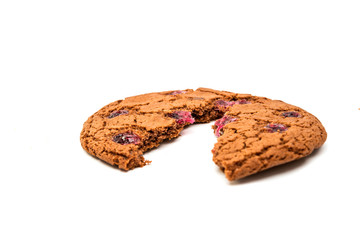 large cookies with a cherry
