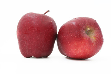apple on white background