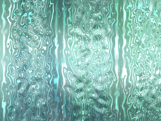 abstract background. blue and green background with waves and st