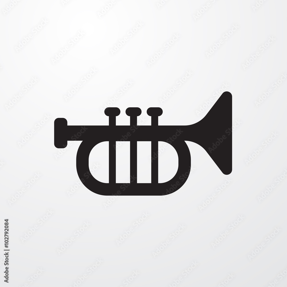 Poster trumpet icon