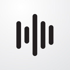 Audio wave icon