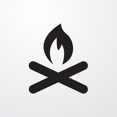 Campfire icon