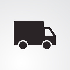 Truck, delivery, shipping icon