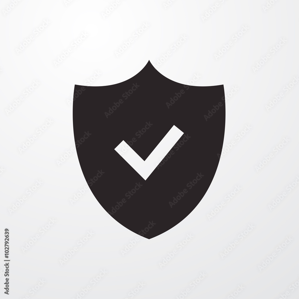 Poster Security check icon for web and mobile