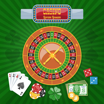 Colorful Casino Poster
