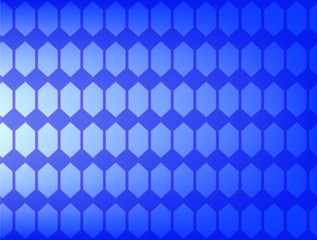blue hexagon background