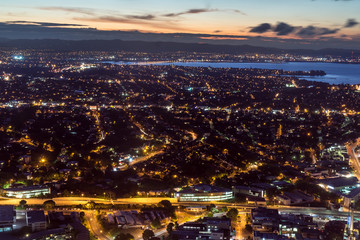 auckland night view