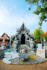 wat-srisuphan 19 December 2015:"Thailand temple art " Chiang Mai Thailand