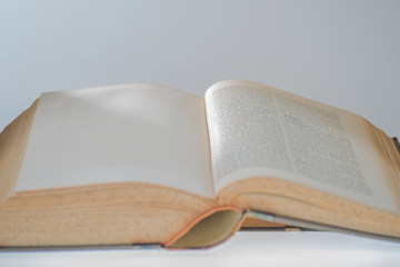 Old Book, Selective focus