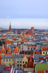 Obraz premium Panorama of Torun