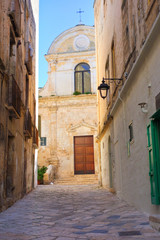 Obraz premium Alleyway. Monopoli. Puglia. Italy. 