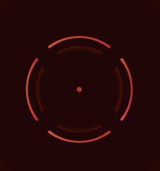 Crosshair, reticle, viewfinder, target graphics